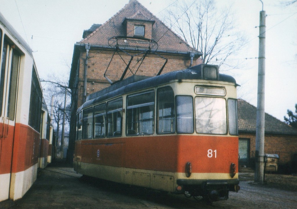 Котбус, Gotha T2D (Tatra) № 81; Котбус — Старые фотографии