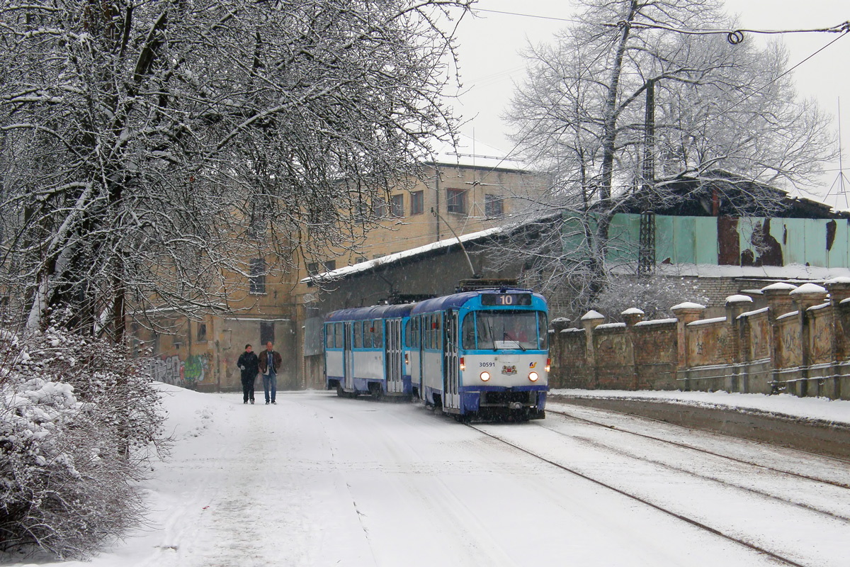 Рига, Tatra T3A № 30591