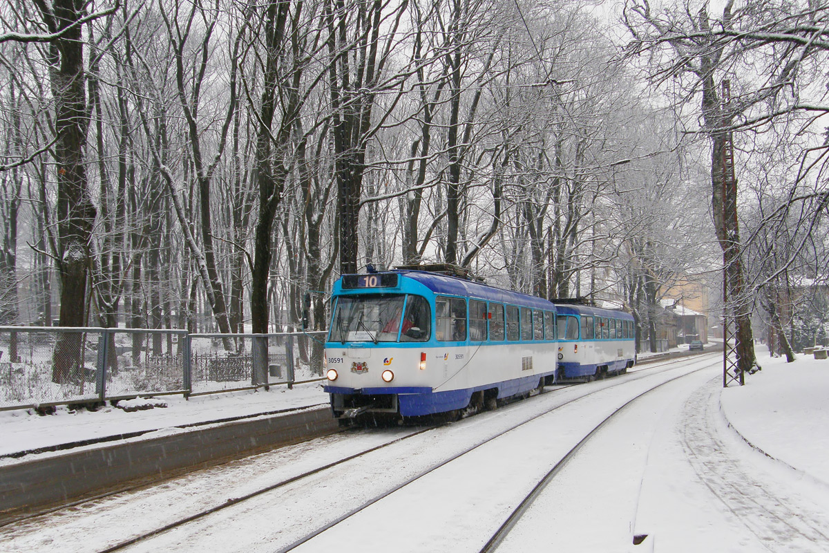 Рига, Tatra T3A № 30591 Рига, Tatra T3A № 30591