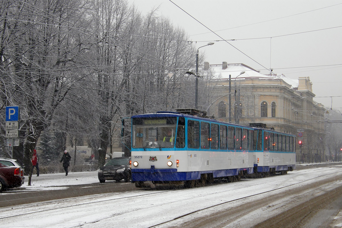 Рига, Tatra T3MR (T6B5-R) № 35272