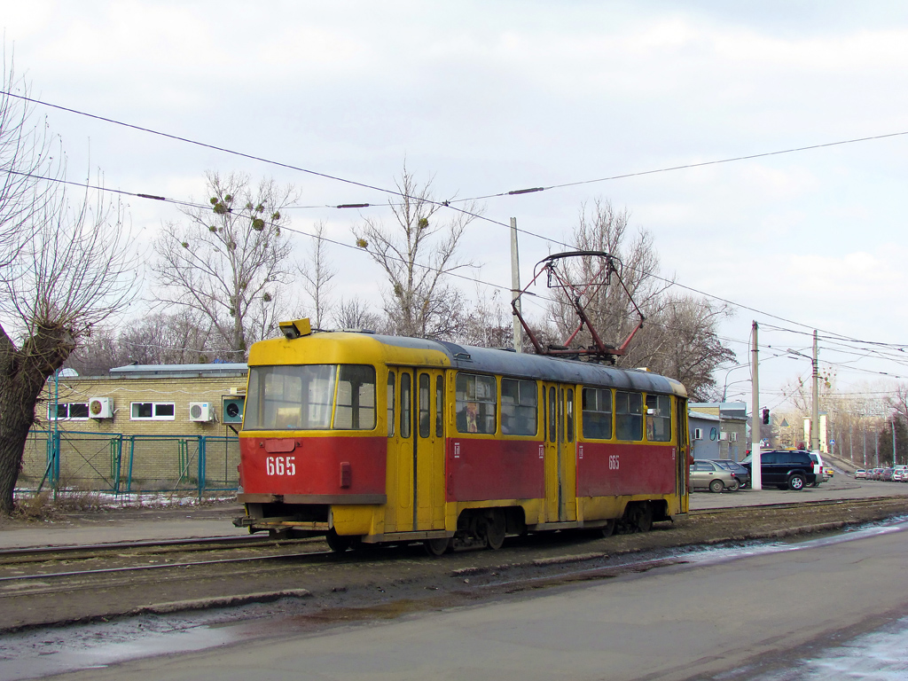 Харьков, Tatra T3SU № 665