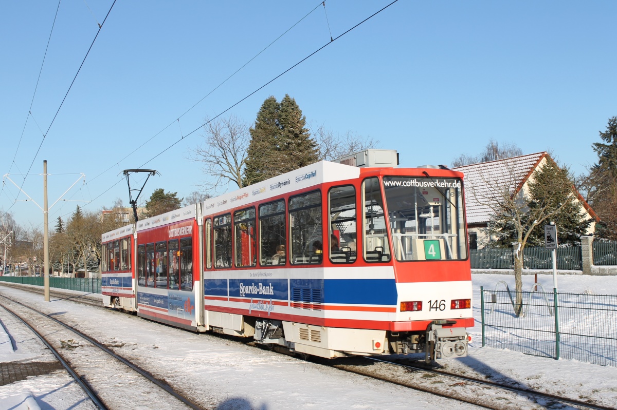 Котбус, Tatra KTNF6 № 146