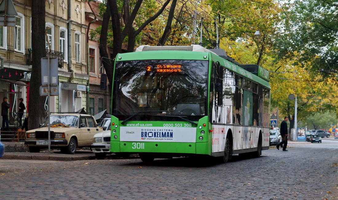 Одесса, Тролза-5265.00 «Мегаполис» № 3011