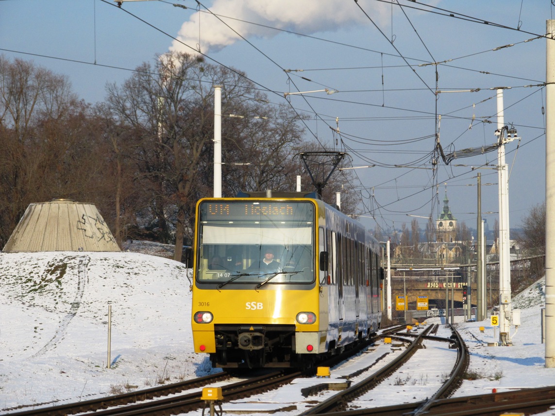 Штутгарт, Duewag DT8.4 № 3016
