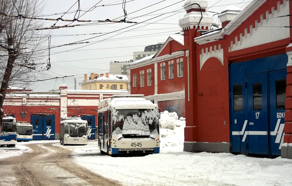 Москва, Тролза-5265.00 «Мегаполис» № 4545