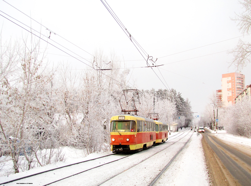 叶卡捷琳堡, Tatra T3SU (2-door) # 099