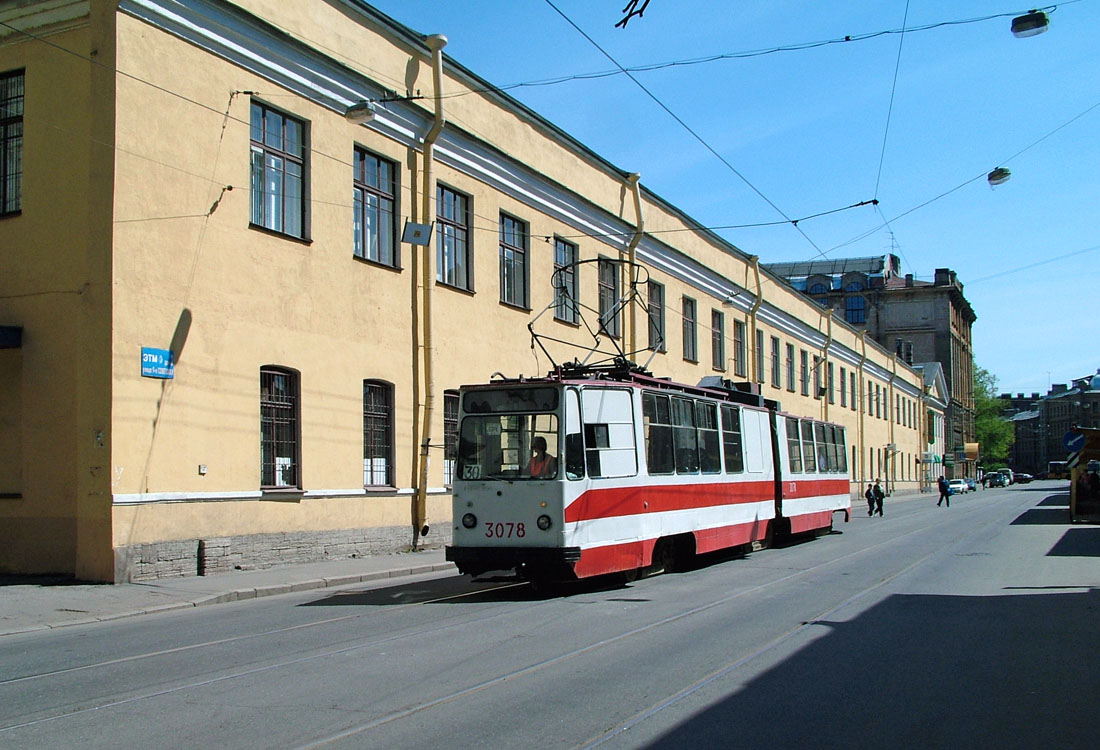 Санкт-Петербург, ЛВС-86К № 3078