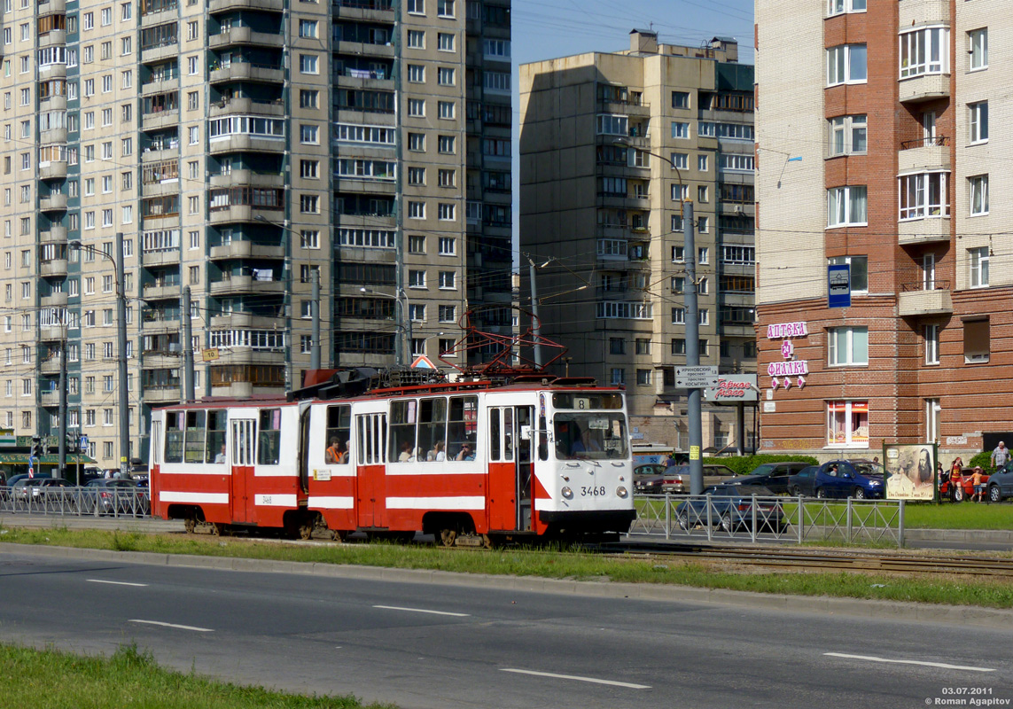 Санкт-Петербург, ЛВС-86К № 3468 Санкт-Петербург, ЛВС-86К № 3468
