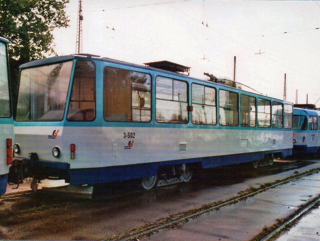 Рига, Tatra T3MR (T6B5-R) № 3-502