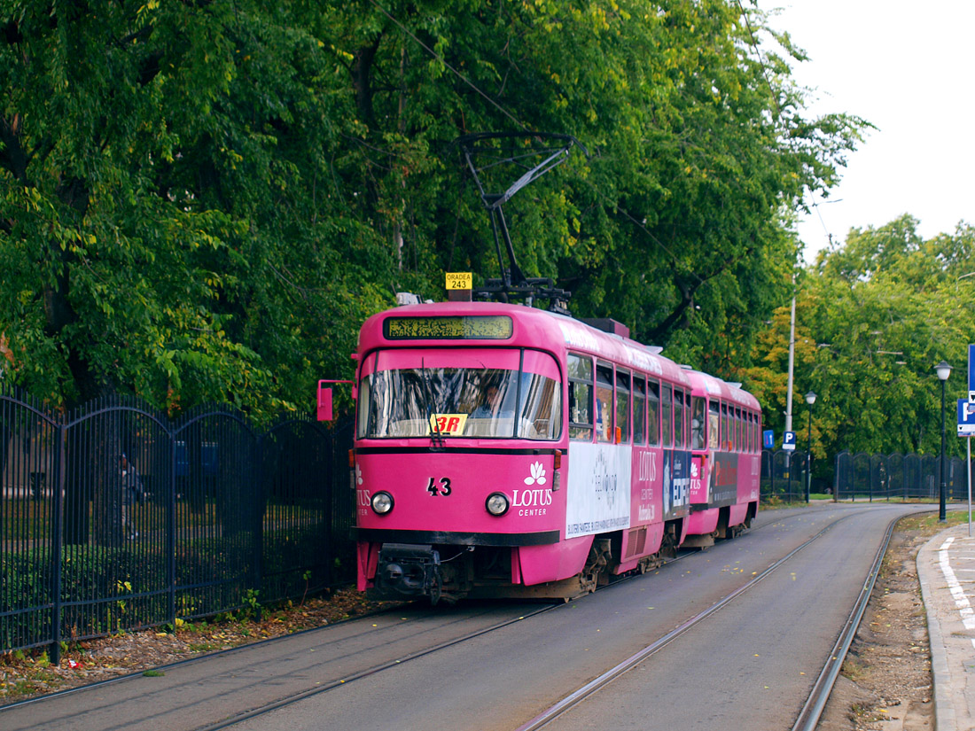 Oradea, Tatra T4D-MS № 43