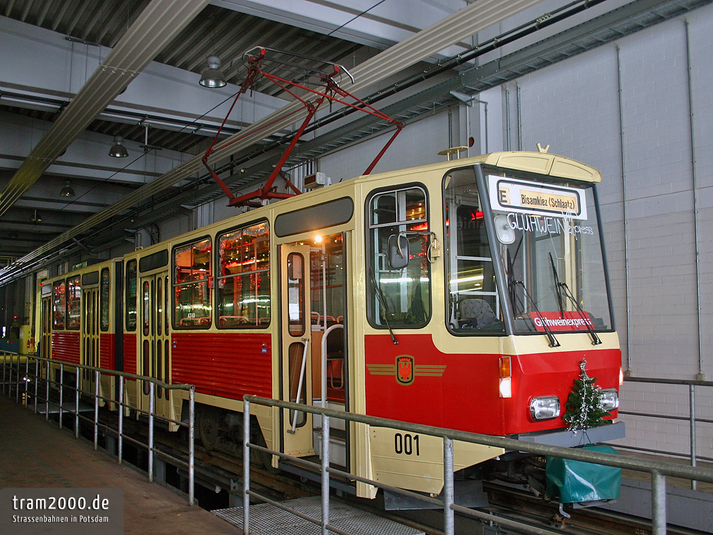 Потсдам, Tatra KT4D № 001