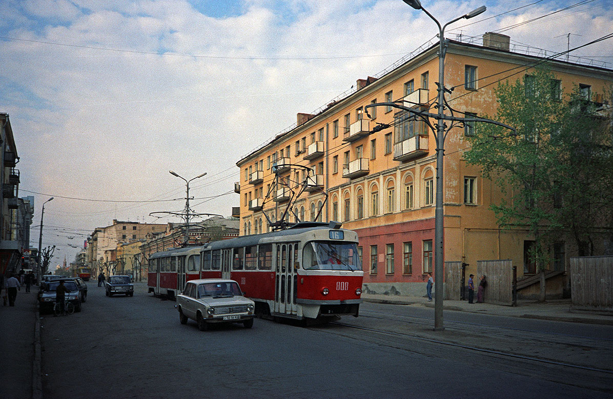 Самара, Tatra T3SU № 808; Самара — Исторические фотографии — Трамвай и Троллейбус (1992-2000)