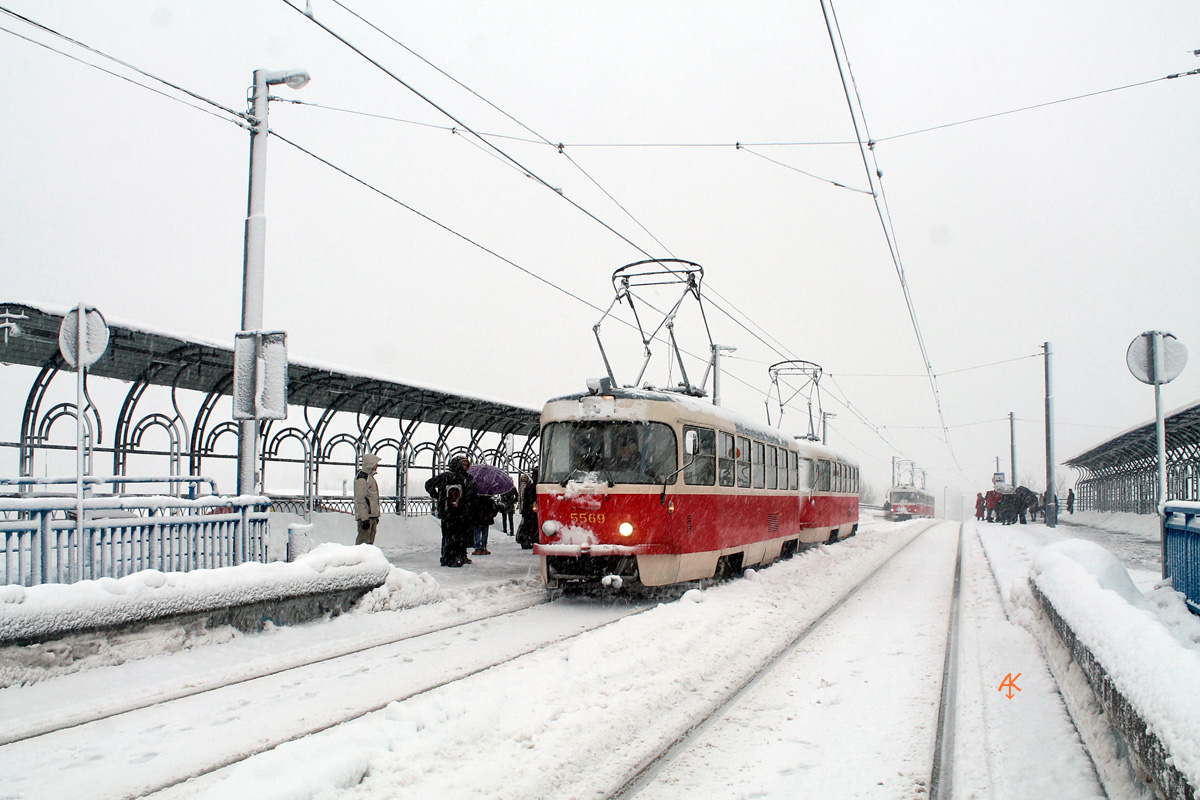 Киев, Tatra T3SU № 5569