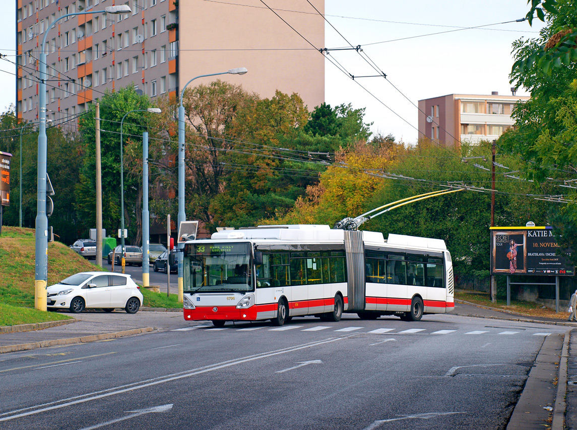 Братислава, Škoda 25Tr Irisbus Citelis № 6706