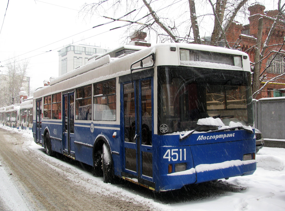 Москва, Тролза-5275.05 «Оптима» № 4511
