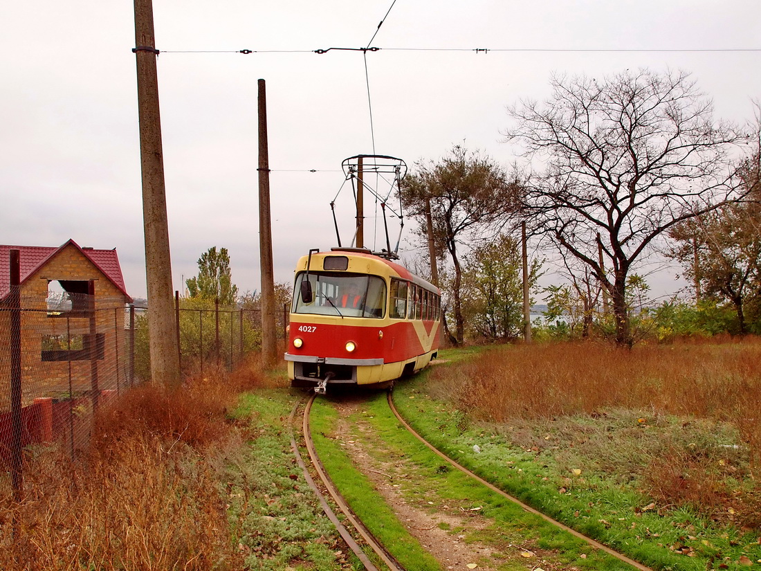 Одесса, Tatra T3SU № 4027; Одесса — 03.11.2012 — Золотая осень в Одессе