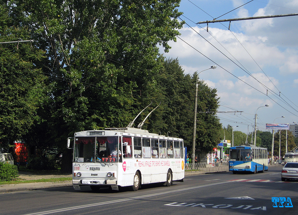 Ровно, Škoda 14Tr89/6 № 110