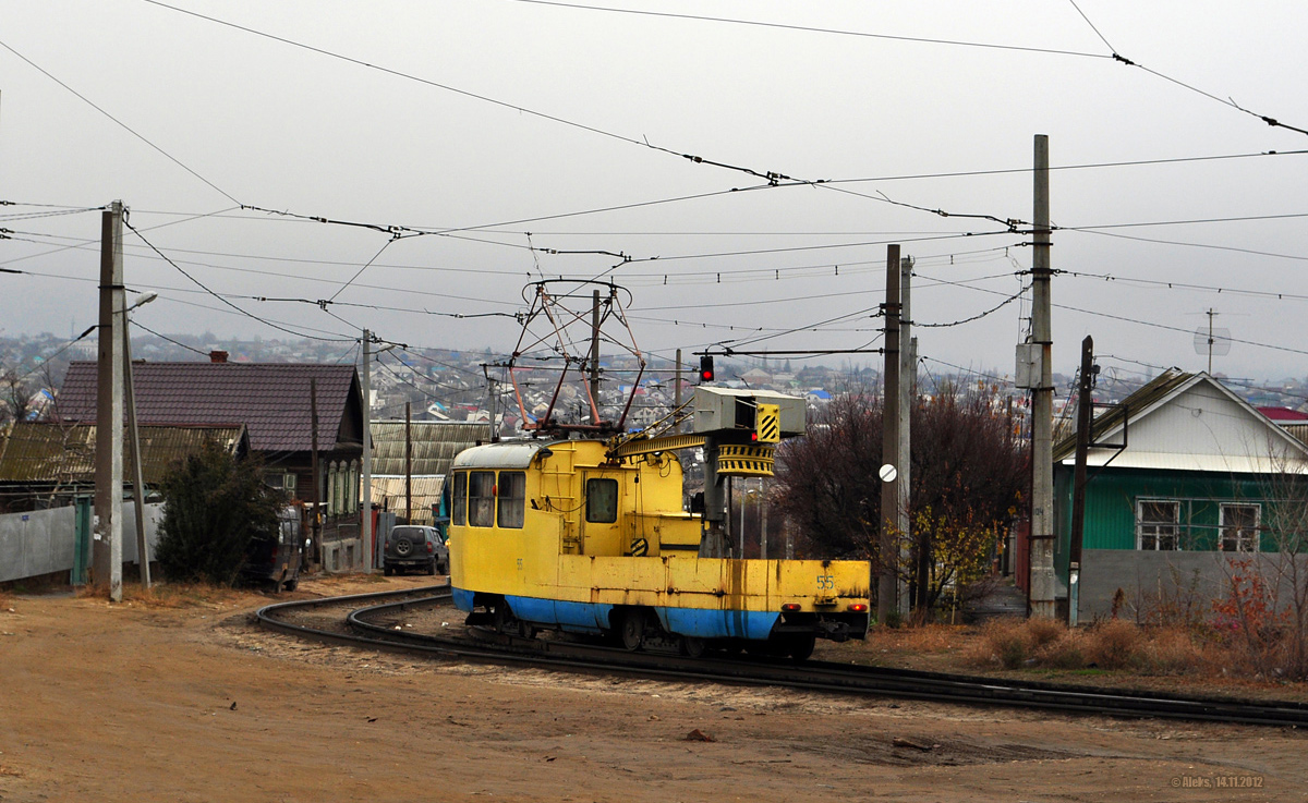 Волгоград, Tatra T3SU (двухдверная) № 55