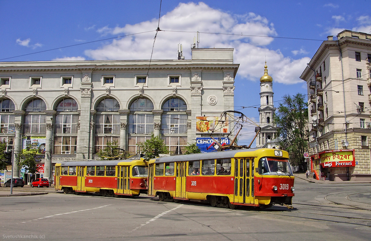 Харьков, Tatra T3SU № 3019