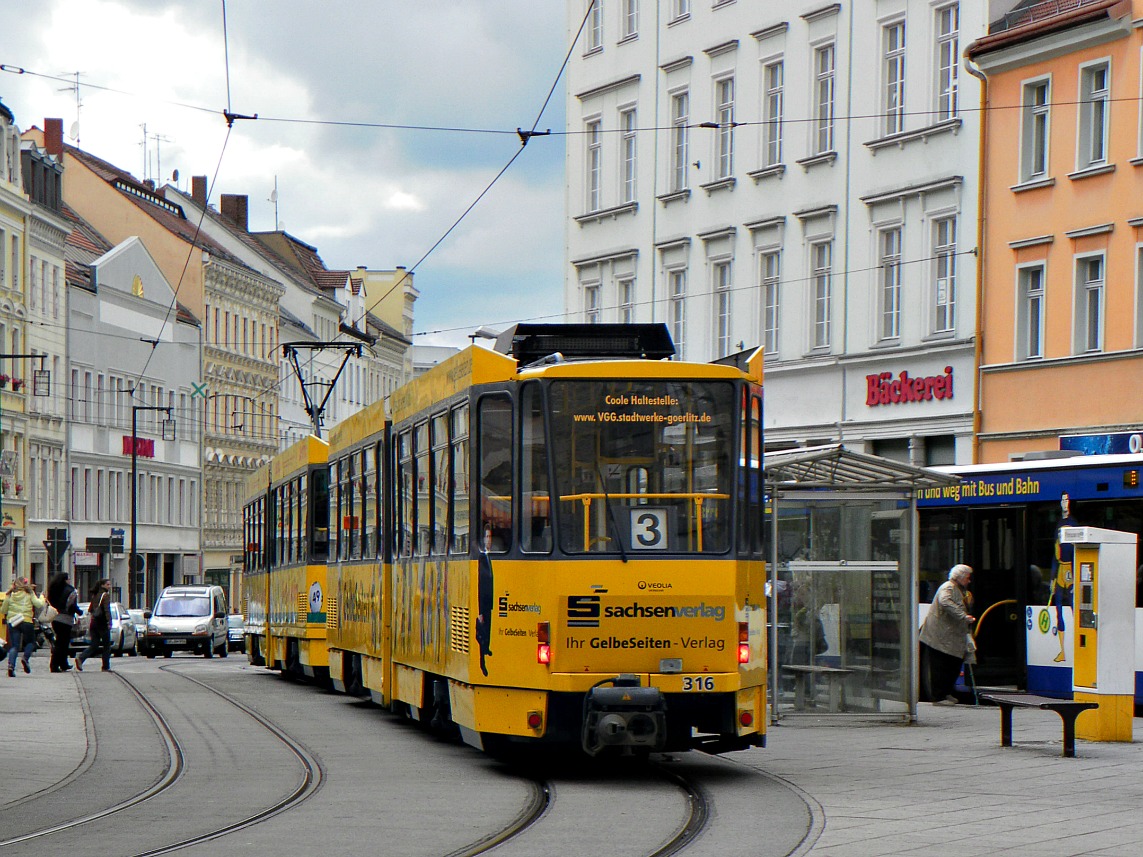 Görlitz, Tatra KT4DC # 316