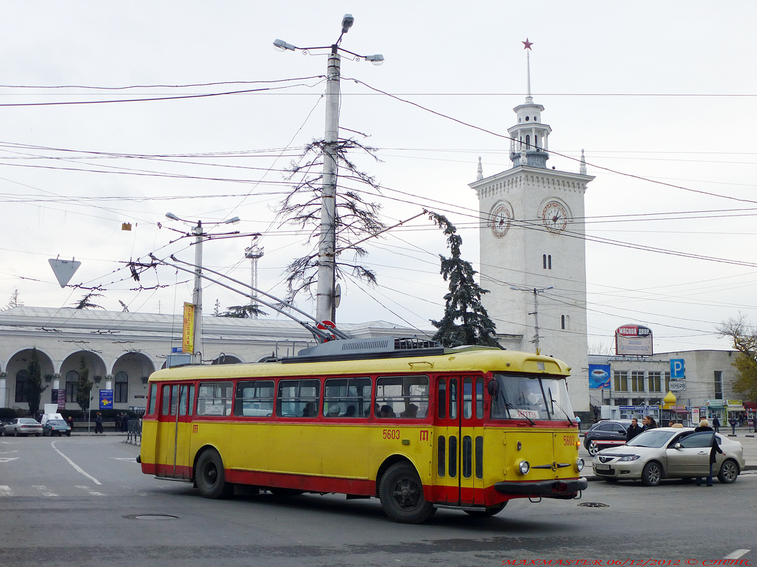 Крымский троллейбус, Škoda 9Tr24 № 5603