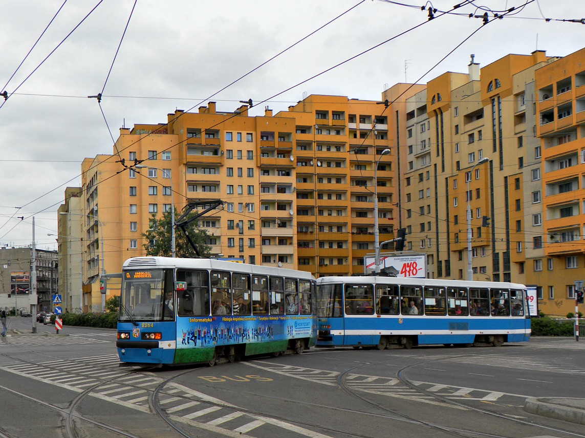 Вроцлав, Konstal 105NWr № 2264