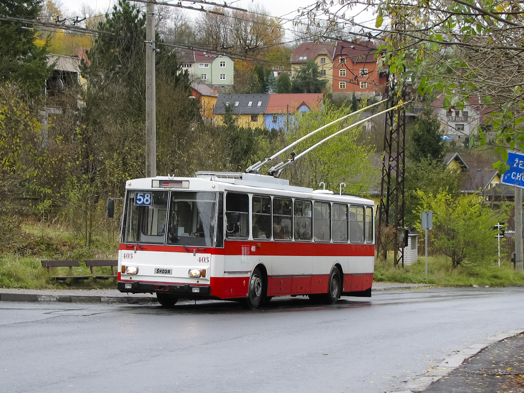 Усти-над-Лабем, Škoda 14Tr08/6 № 403