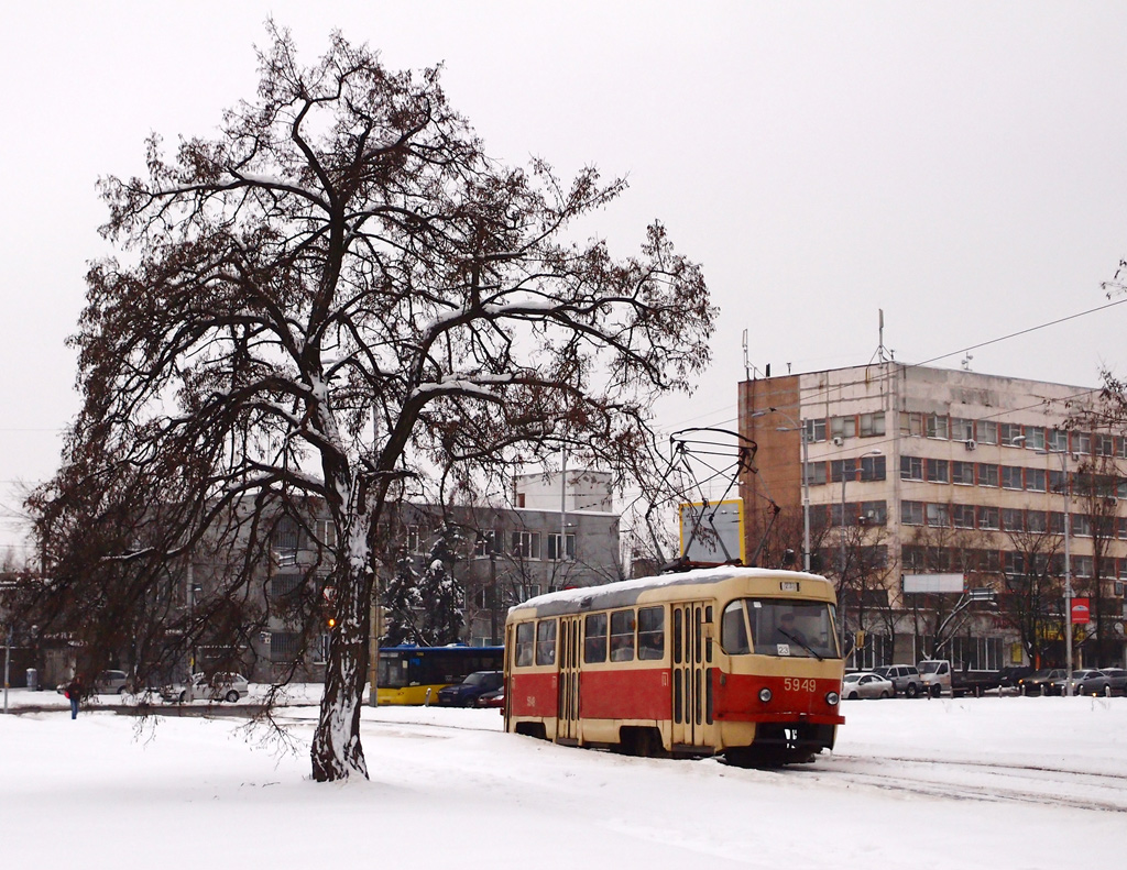 Киев, Tatra T3SU № 5949