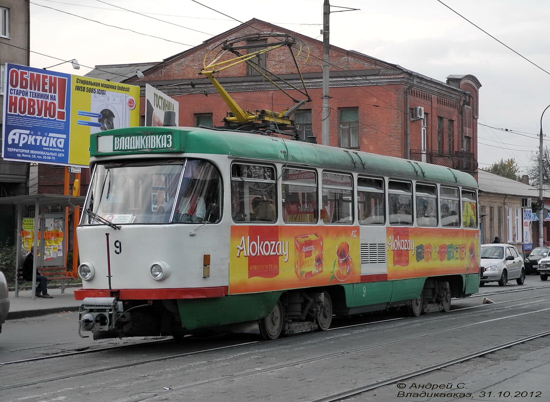 Владикавказ, Tatra T4DM № 9