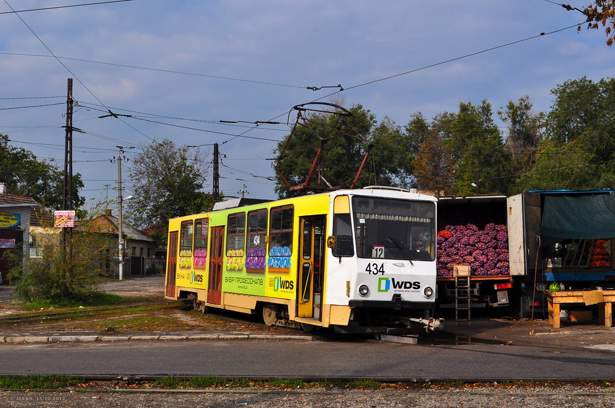 Запорожье, Tatra T6B5SU № 434