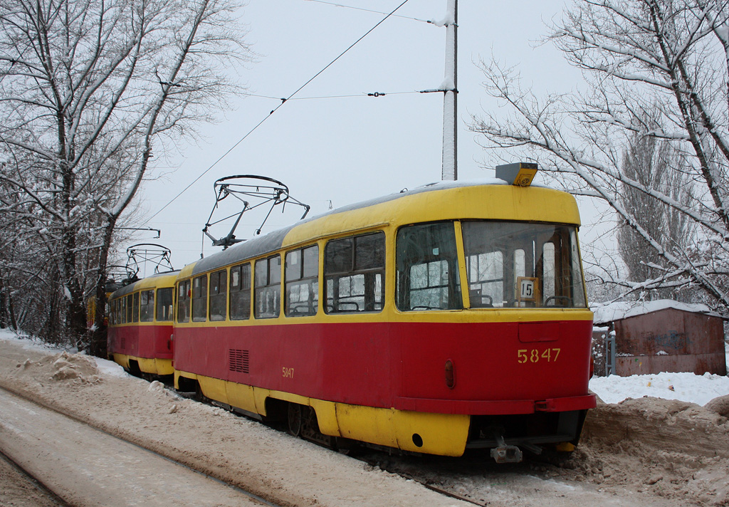 Киев, Tatra T3SU № 5847