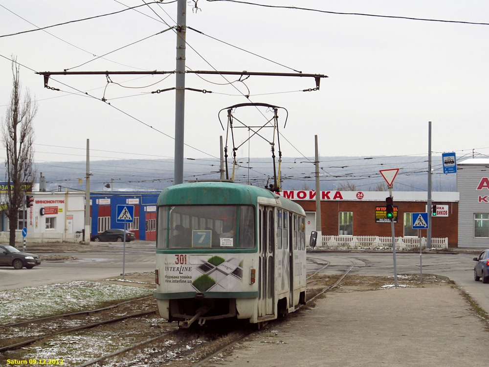 Харьков, Tatra T3SU № 301