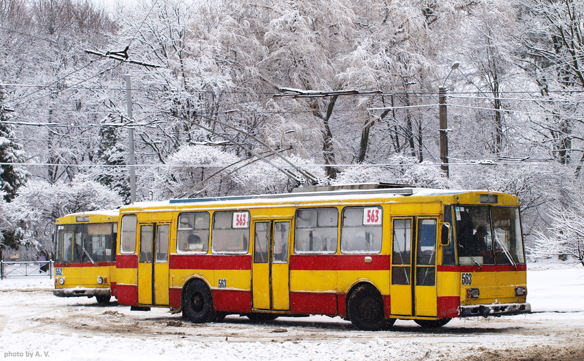 Ļviva, Škoda 14Tr89/6 № 563