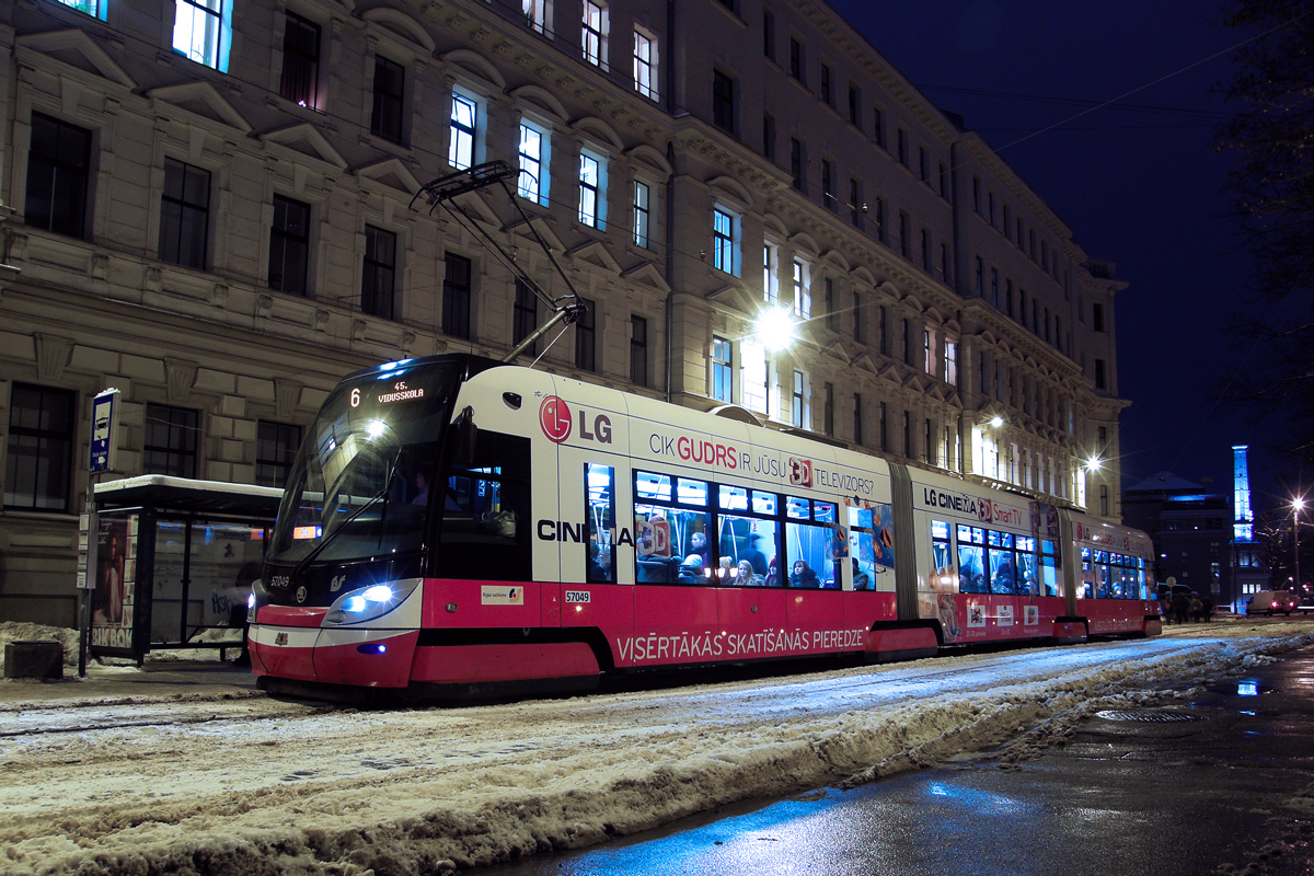 Рига, Škoda 15T ForCity Alfa Riga № 57049