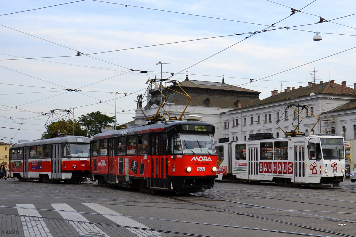 Брно, Tatra T3P № 1632