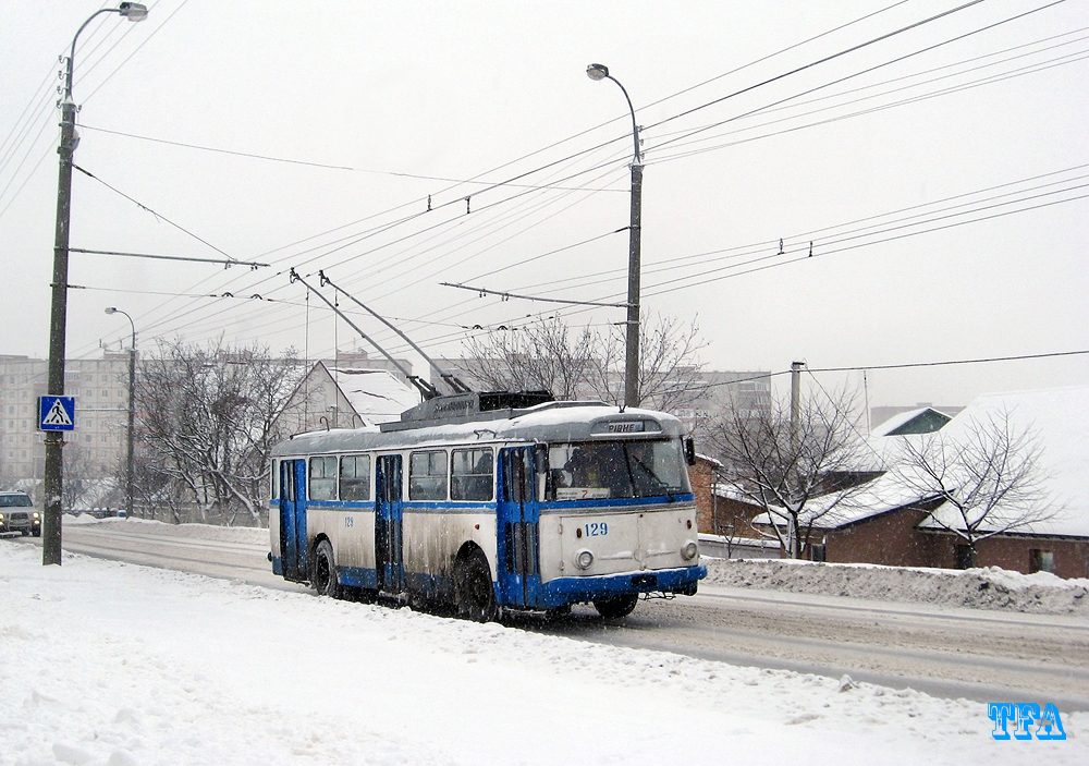 Ровно, Škoda 9TrHT28 № 129