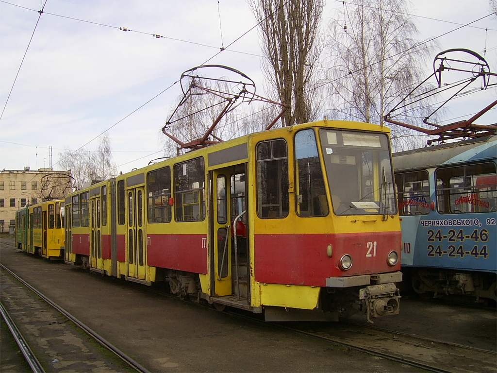 Житомир, Tatra KT4SU № 21
