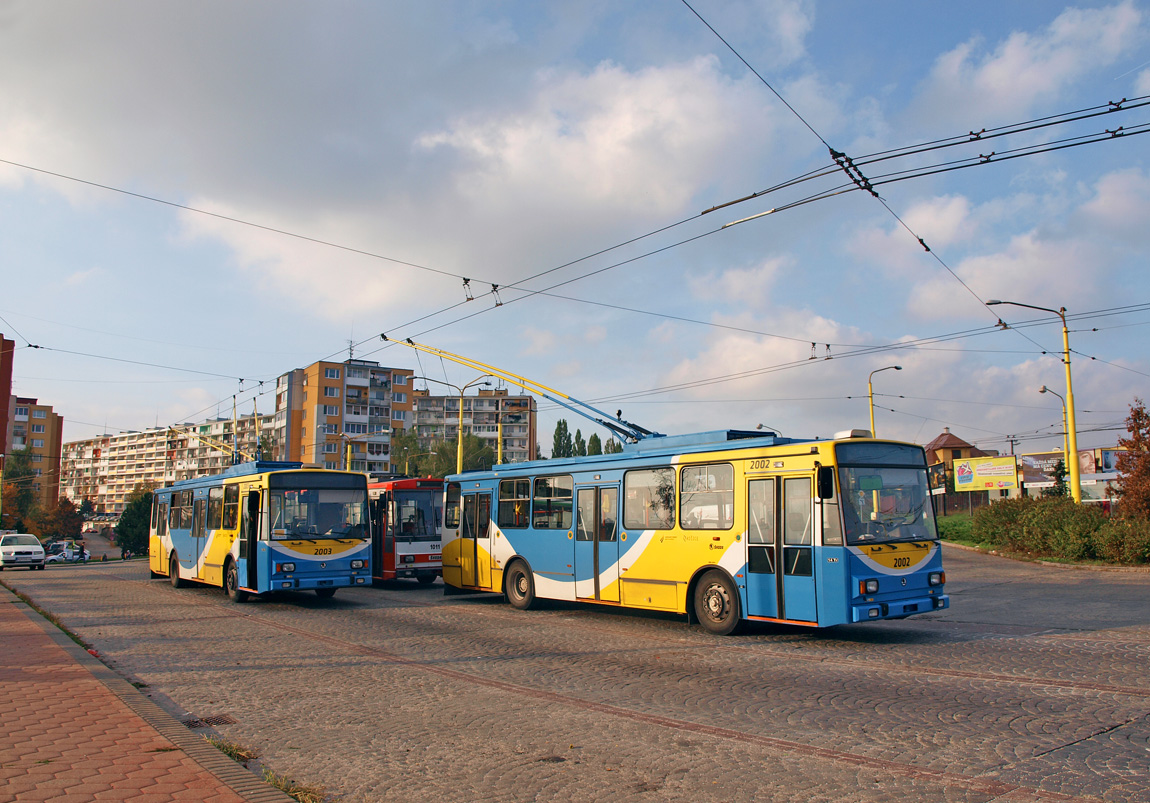 Кошице, Škoda 14Tr17/7M № 2002; Кошице, Škoda 14Tr17/7M № 2003