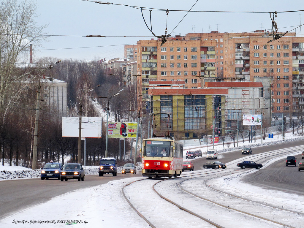 Ижевск, Tatra T6B5SU № 2001