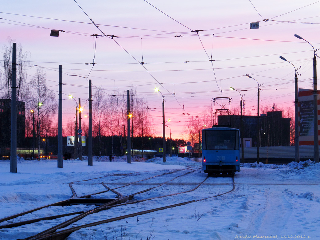 Ижау, Tatra T6B5SU № 2010; Ижау — Terminal points and loops