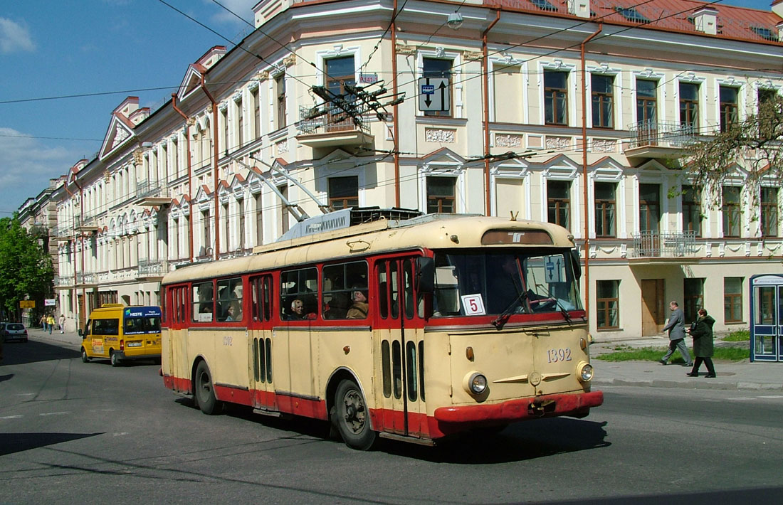 Вильнюс, Škoda 9TrH29 № 1392