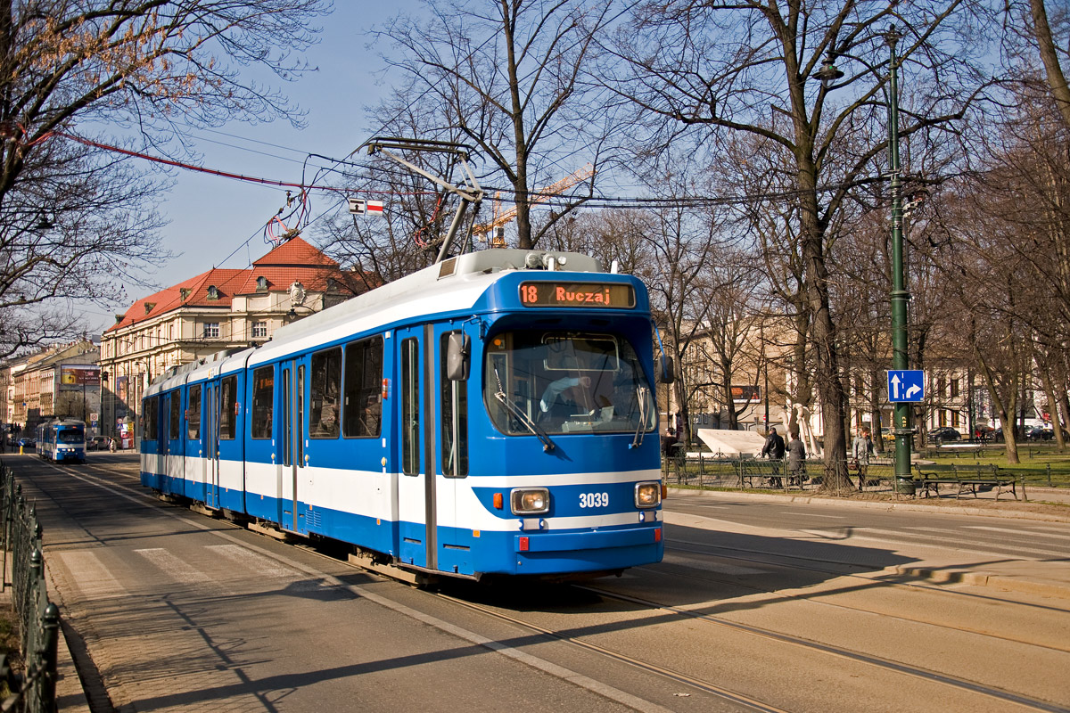 Краков, Duewag GT8S № 3039