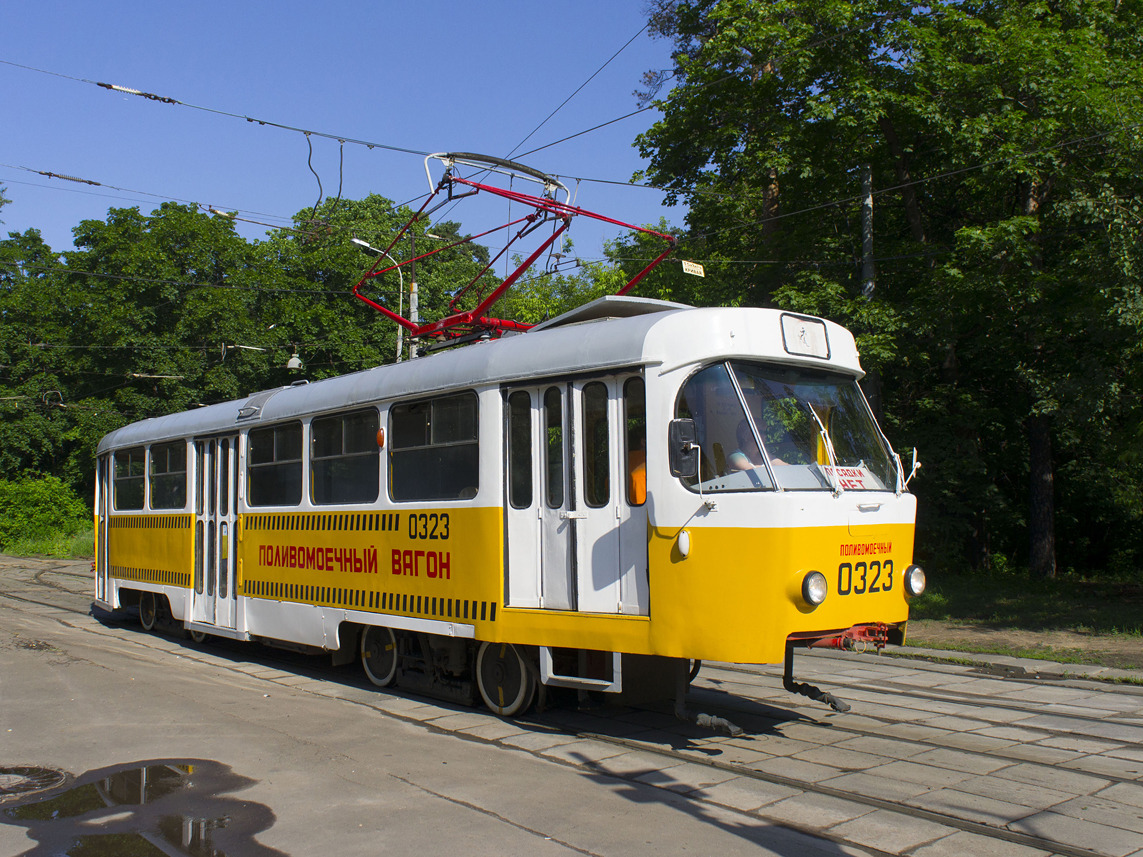 Москва, Tatra T3SU № 0323