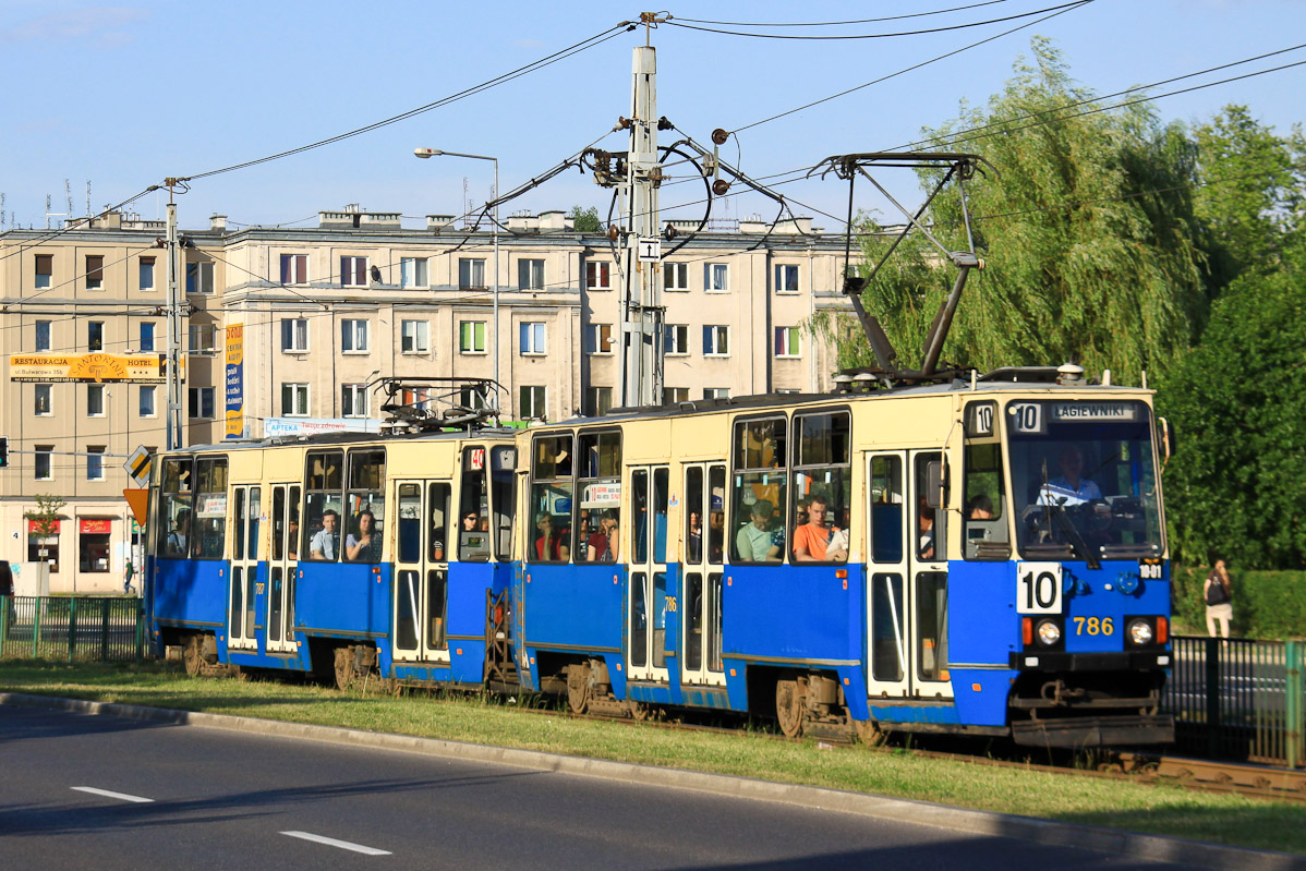 Краков, Konstal 105Na № 786