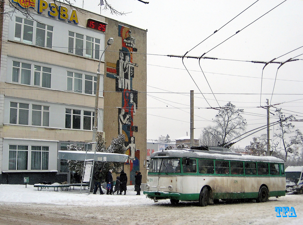 Ровно, Škoda 9TrHT28 № 124