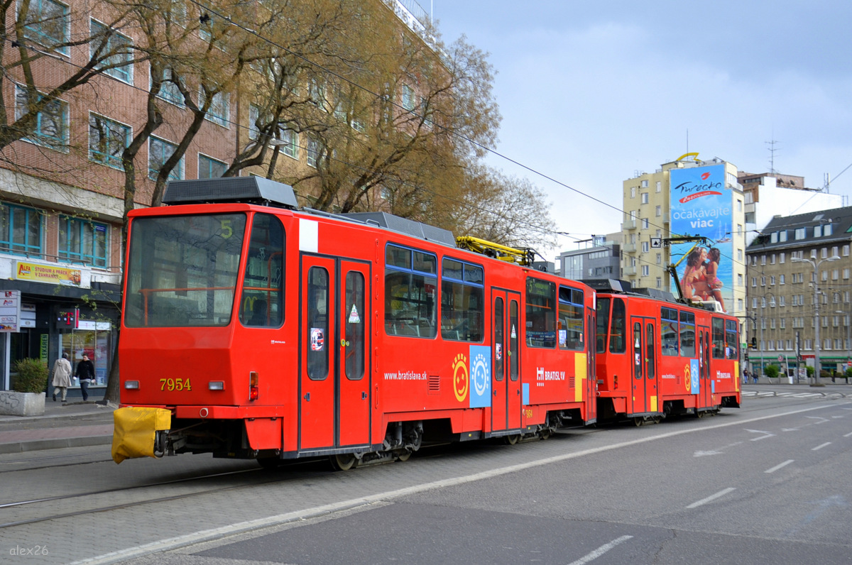 Братислава, Tatra T6A5 № 7954; Братислава, Tatra T6A5 № 7953