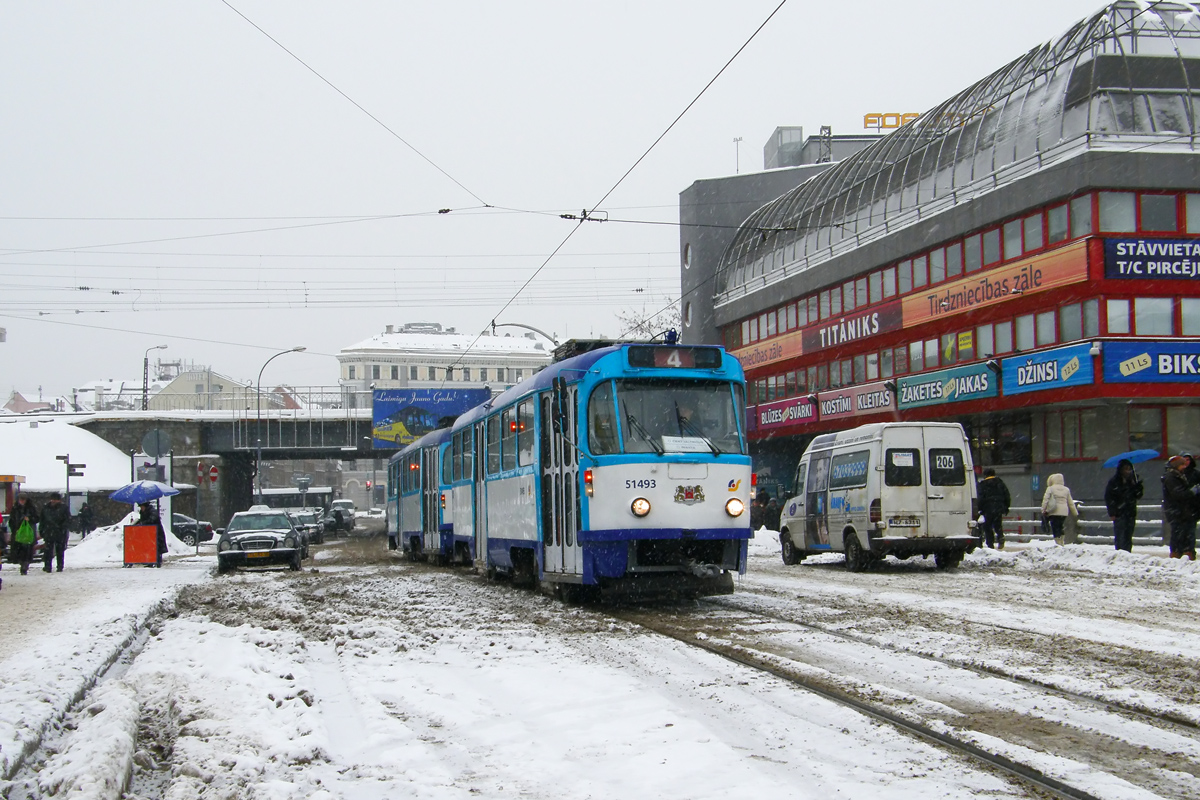 Рига, Tatra T3A № 51493