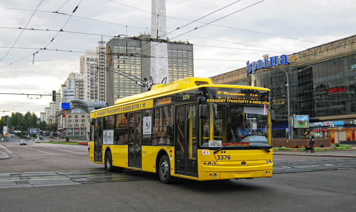 Киев, Богдан Т70110 № 3376 Киев, Богдан Т70110 № 3376