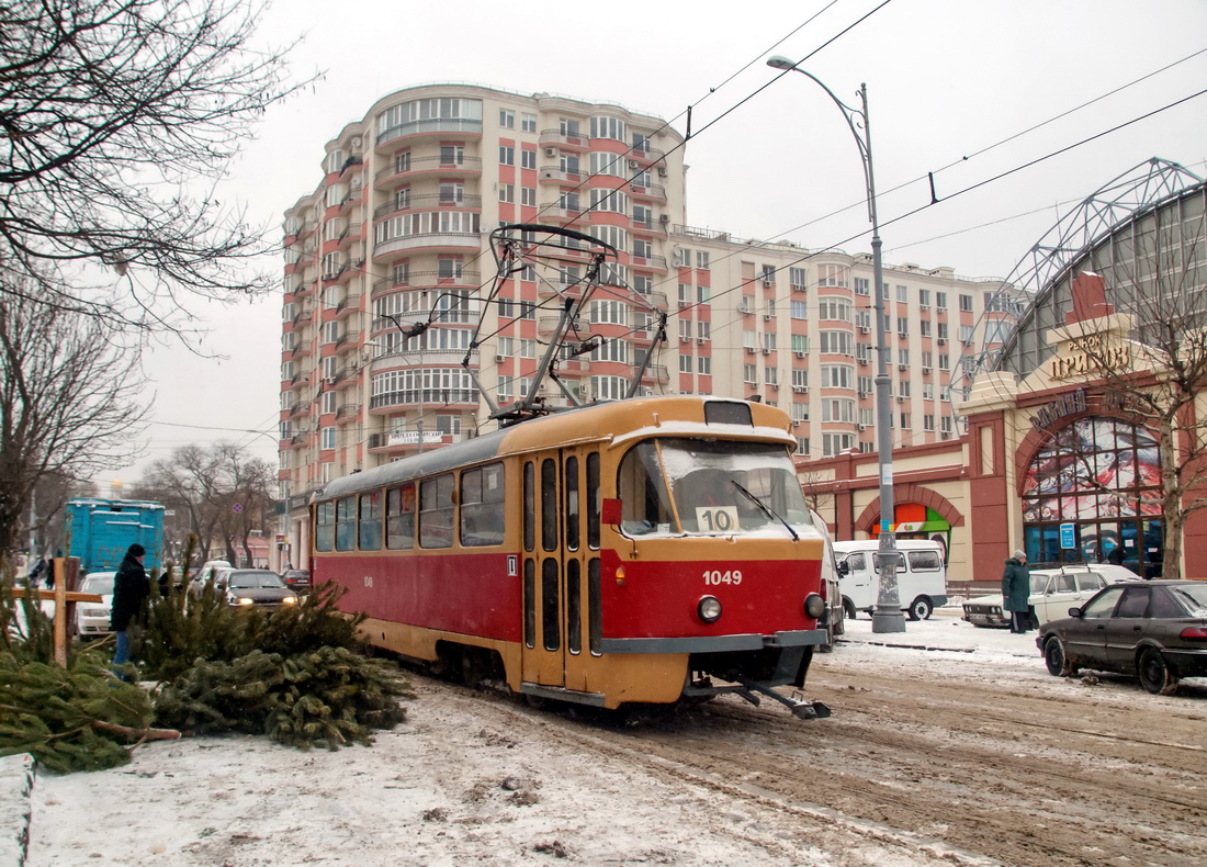 Одесса, Tatra T3SU (двухдверная) № 1049