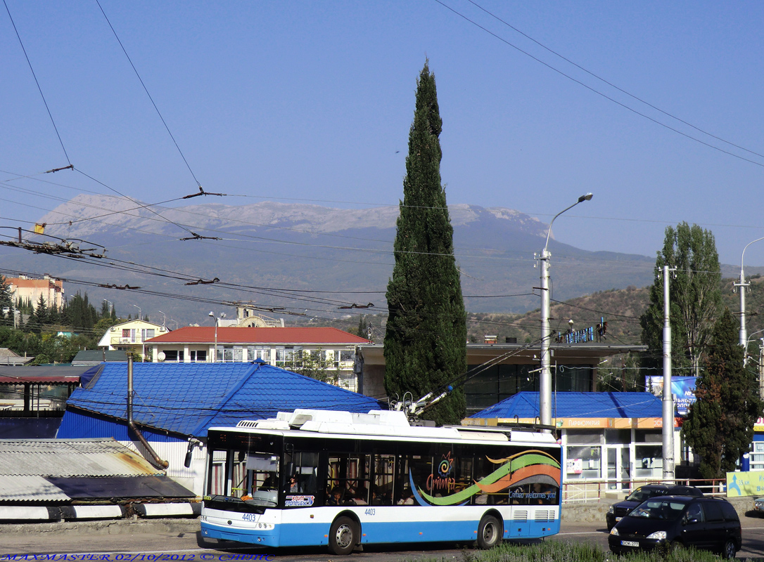Krymský trolejbus, Bogdan T70115 č. 4403